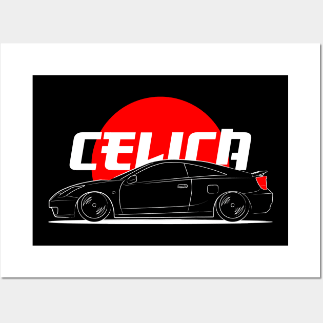 JDM Celica Wall Art by GoldenTuners